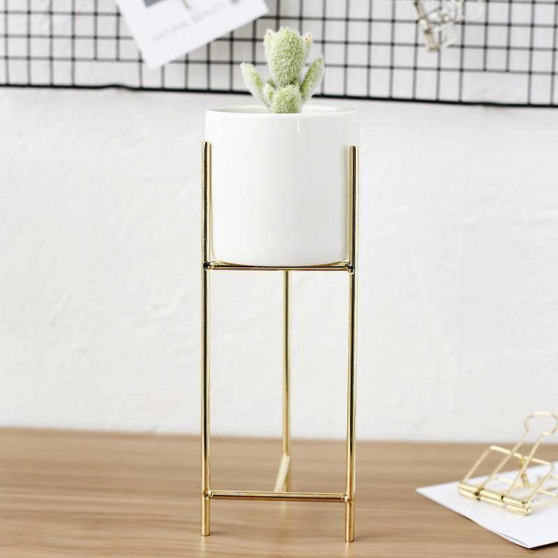 Iron Ceramic Tabletop Vase - Nordic Side -