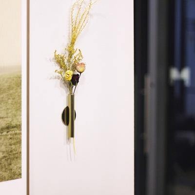 Gold Magnet Wall Vase - Nordic Side -