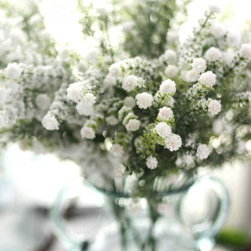 Snow Sprayed Baby Breath Branch - Nordic Side -