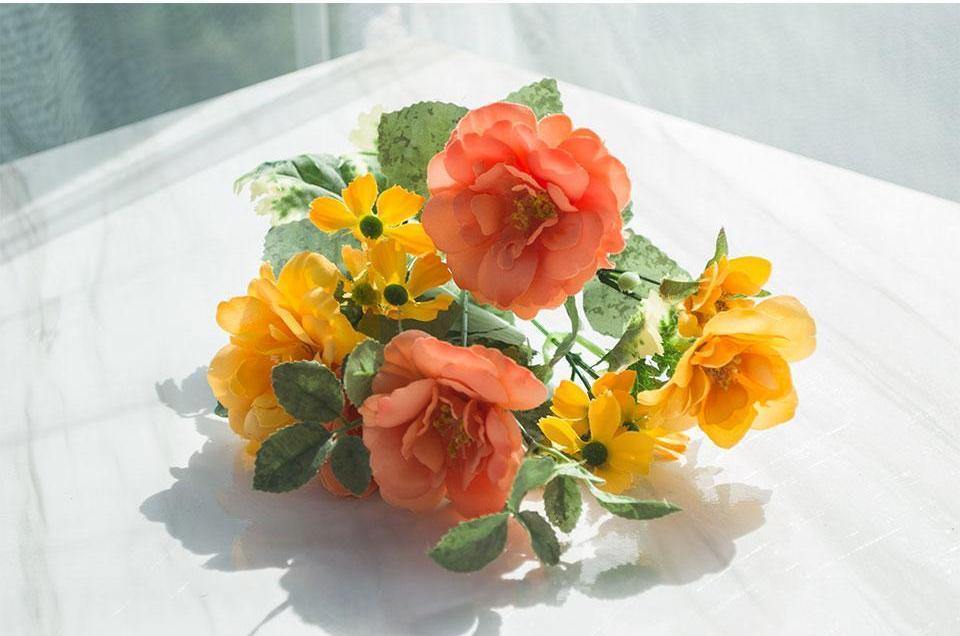 Artificial Tea Rose - Nordic Side -
