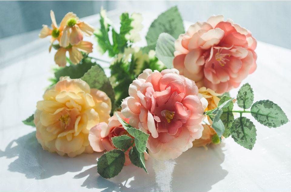 Artificial Tea Rose - Nordic Side -