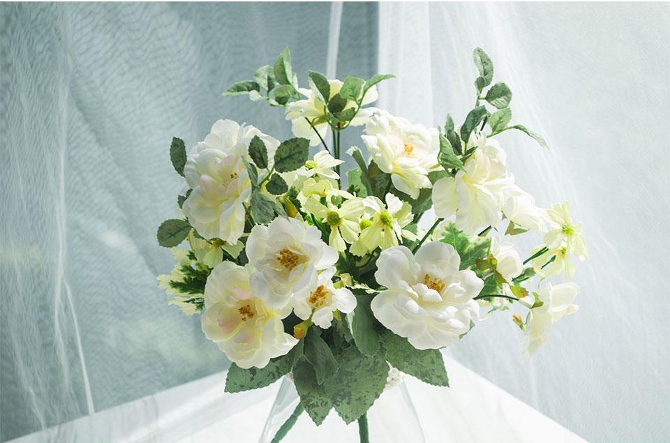 Artificial Tea Rose - Nordic Side -