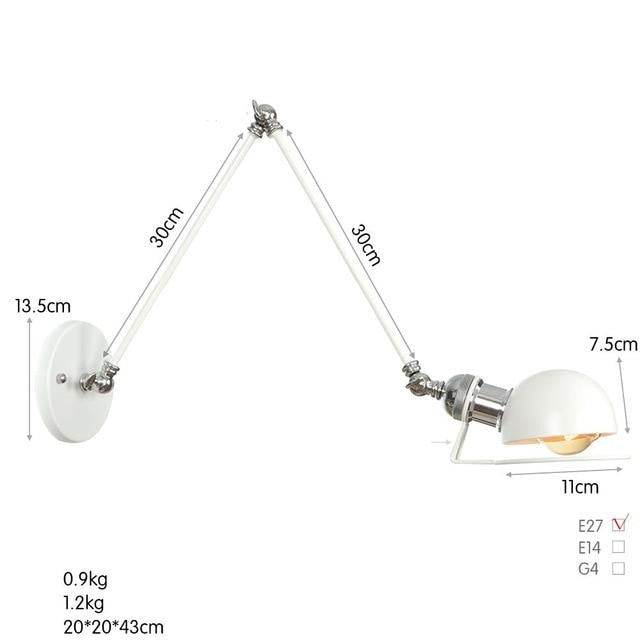 IW Terrane - Swing Long Arm Retro Wall Lights