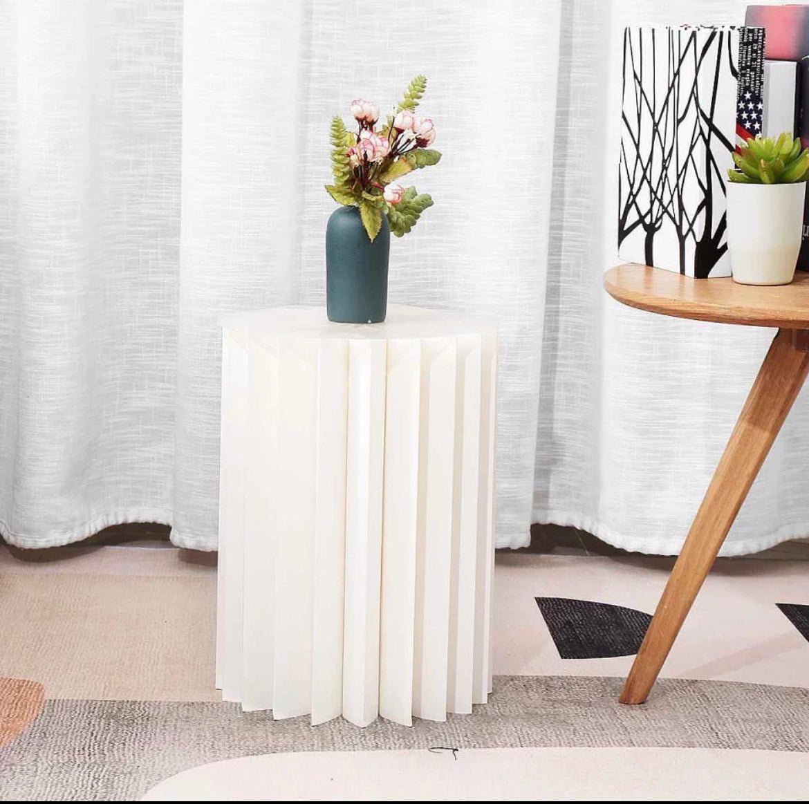 PVC acrylic top paper foldable stands set