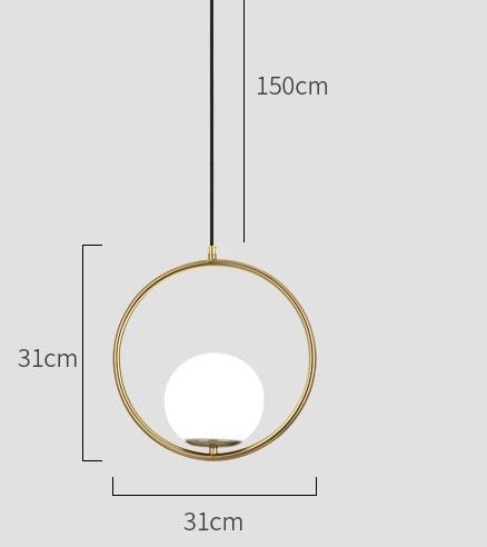 Single pendant ceiling light