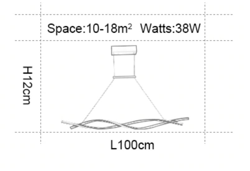 Slim Modern Pendant Chandelier - Avenila Select