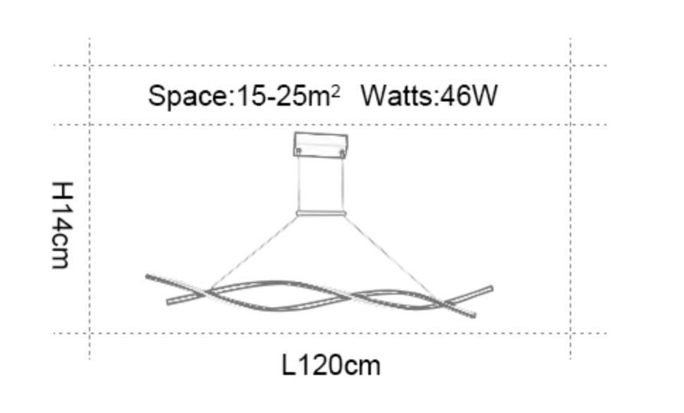 Slim Modern Pendant Chandelier - Avenila Select