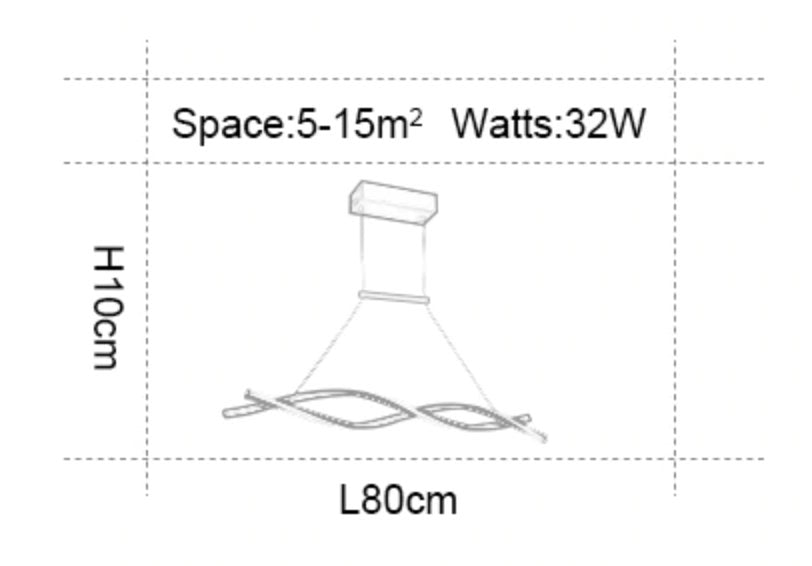 Slim Modern Pendant Chandelier - Avenila Select