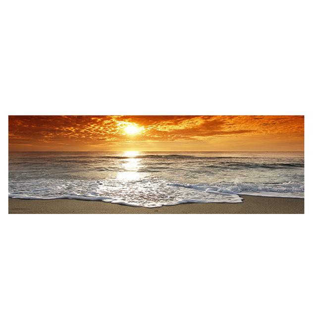 Sunsets Natural Sea Beach Landscape Posters and Prints Canvas Painting Panorama Scandinavian Wall Art Picture for Living Room