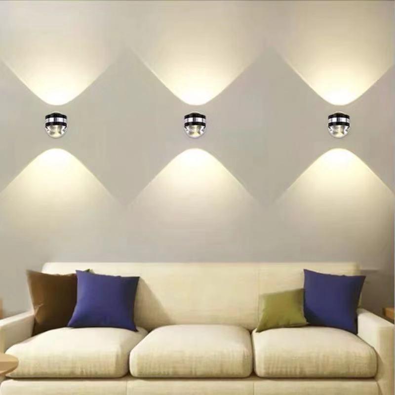 Up & Down RGB LED Indoor Hotel Sconce Light