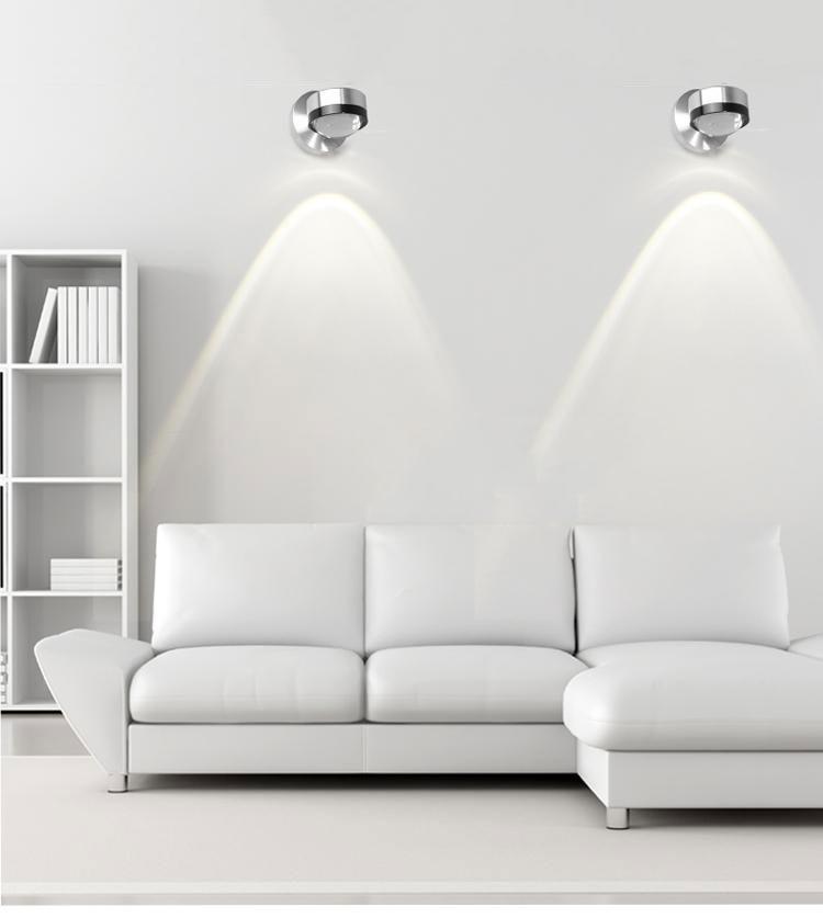 Up & Down RGB LED Indoor Hotel Sconce Light