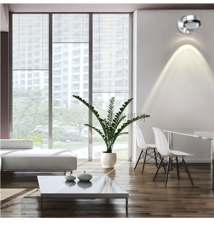 Up & Down RGB LED Indoor Hotel Sconce Light