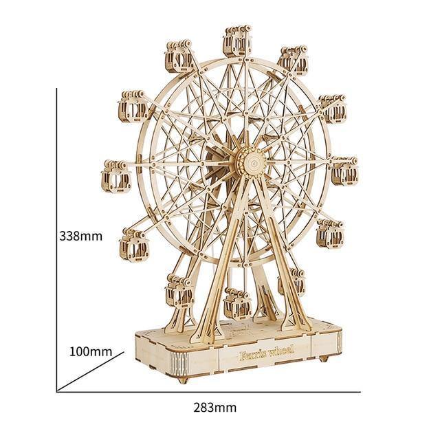 DIY Wooden Ferris Wheel - Nordic Side -