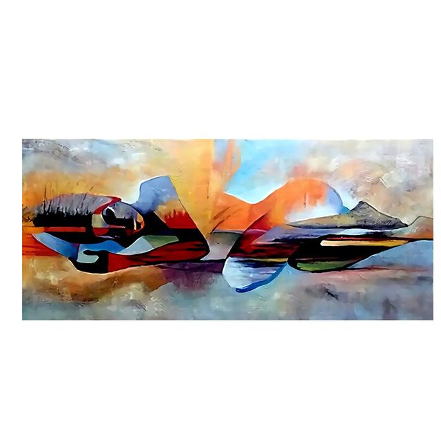Watercolor Abstract Oil Painting on Canvas Posters and Prints Cuadros Wall Art Pictures For Living Room