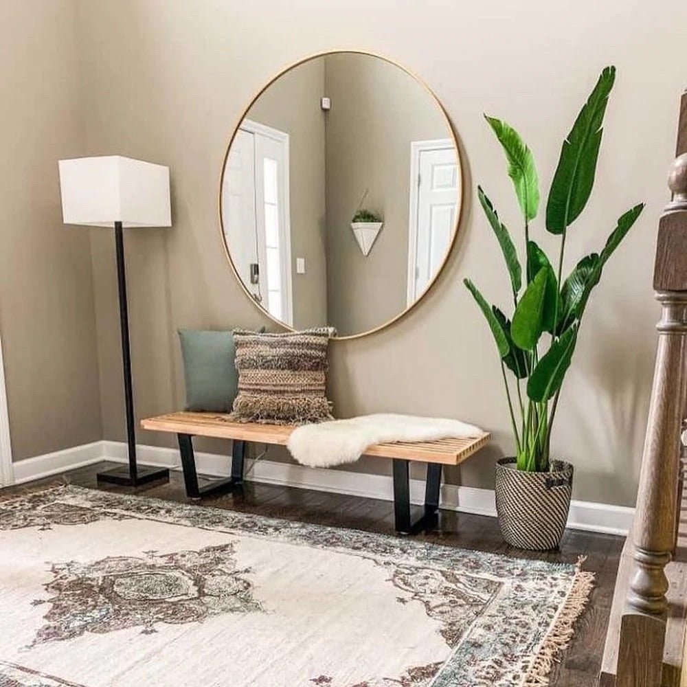 X LARGE Round wall Mirror