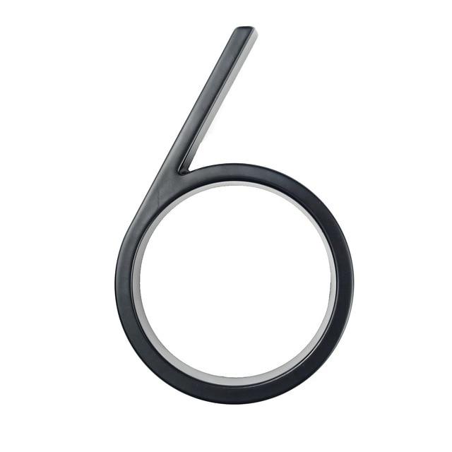 125mm Big Modern House Number Hotel Home Door Number Outdoor Address #0-9