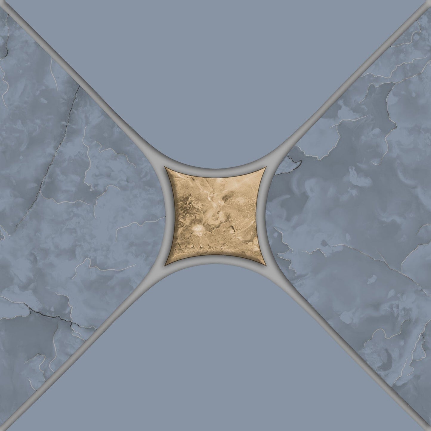 Royal Styled Suede Wall Wallpaper