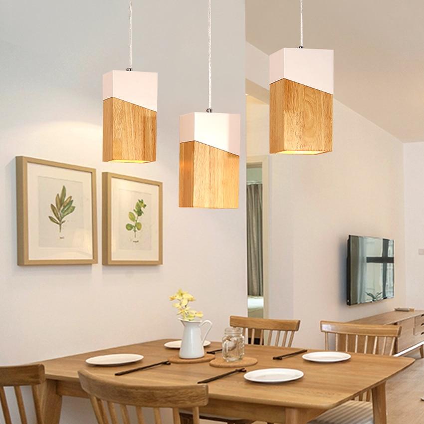 1pcs Woodly Modern Hanging Pendant Lights