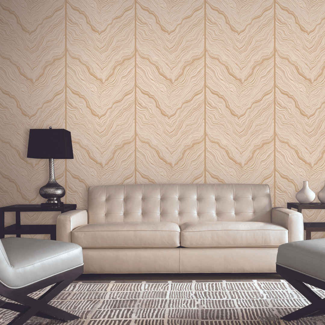 Marble Drip Suede Wallpaper