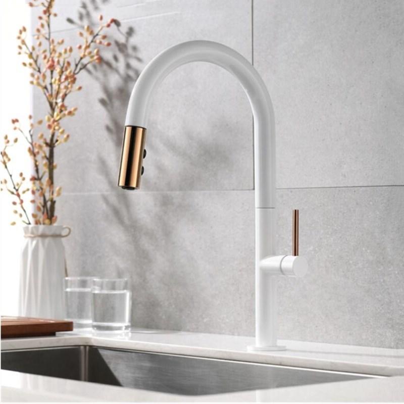 360 Degree Pull Out Luxury Kitchen Faucet