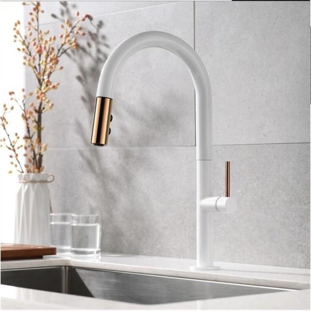 360 Degree Pull Out Luxury Kitchen Faucet