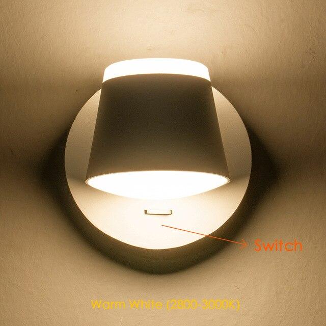360 Degrees Adjustable LED Wall Sconce Lamp - Avenila Select