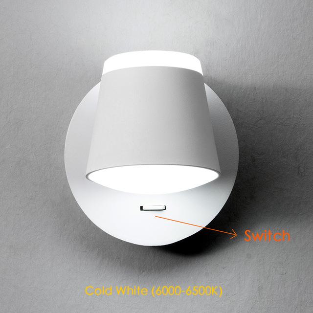 360 Degrees Adjustable LED Wall Sconce Lamp - Avenila Select