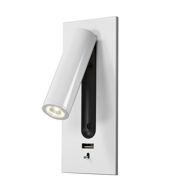 3W Rotating Bedroom Modern Wall Sconce Light - Avenila Select
