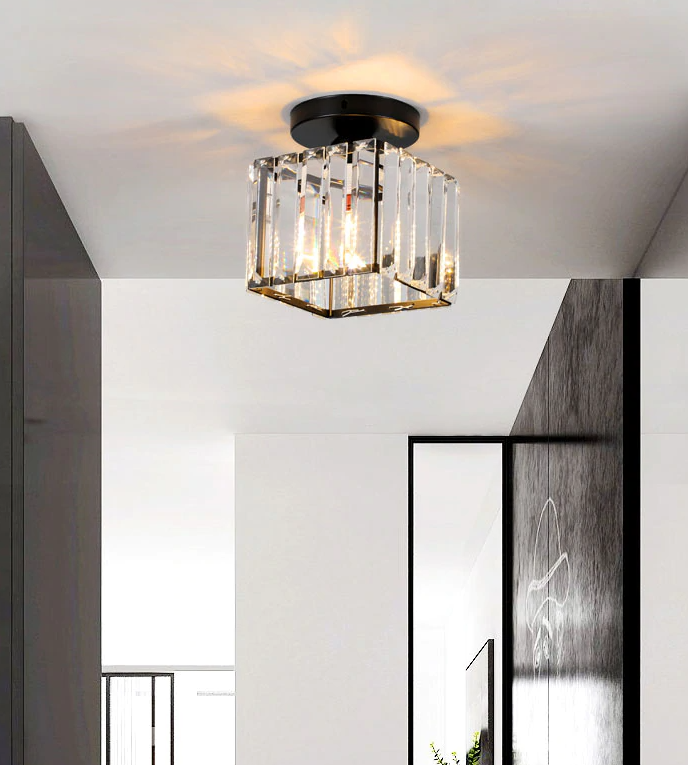 LED Crystal Lampshade Ceiling Lights