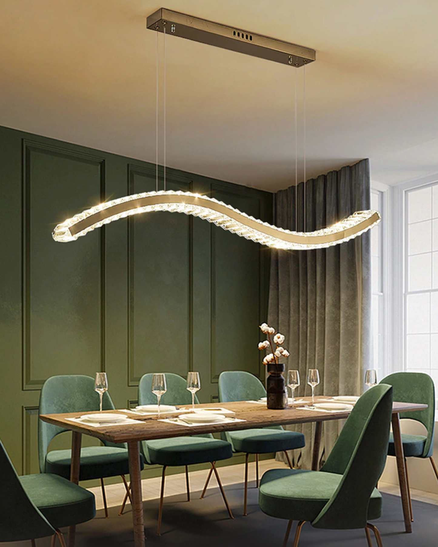 The K9 Wave Pendant Light