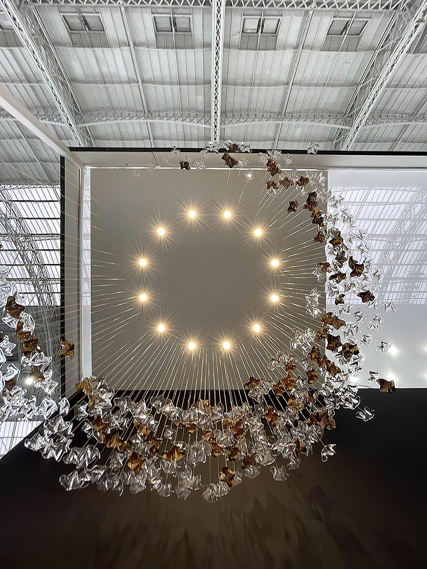 Shahai Chandelier-No Ceiling Plate