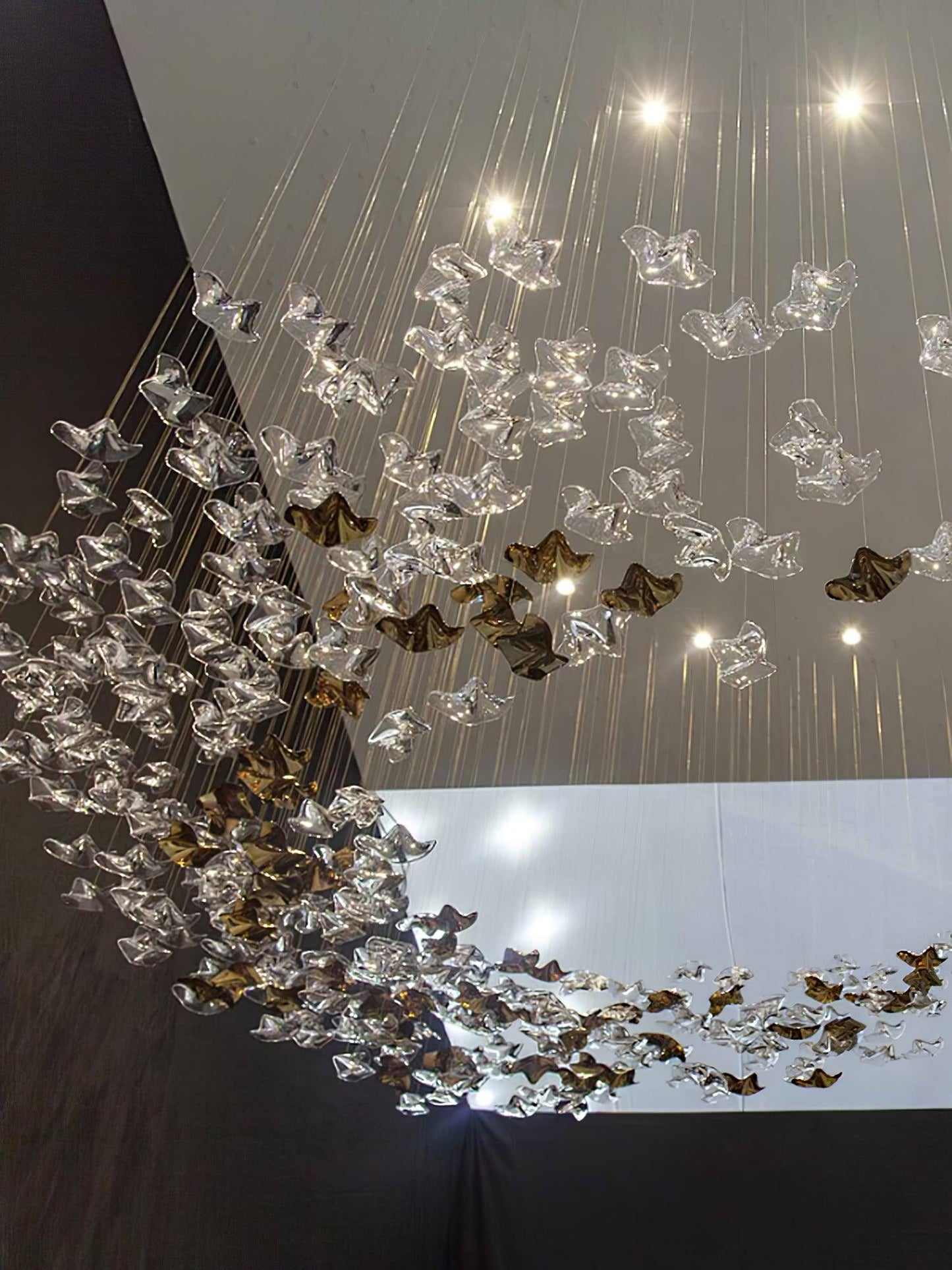 Shahai Chandelier-No Ceiling Plate