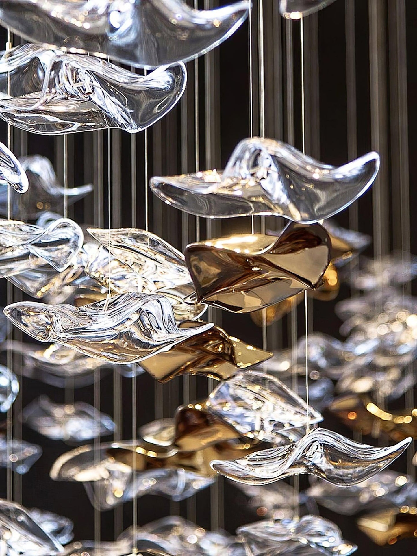 Shahai Chandelier-No Ceiling Plate