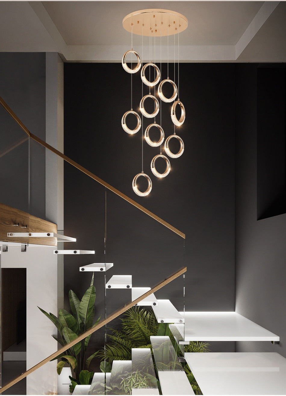 Ylk The Ring Modern Pendant Lamp