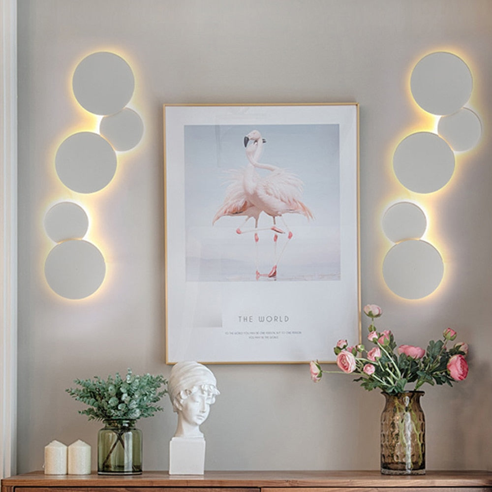 Zern Moule Round Aluminum Stair Light