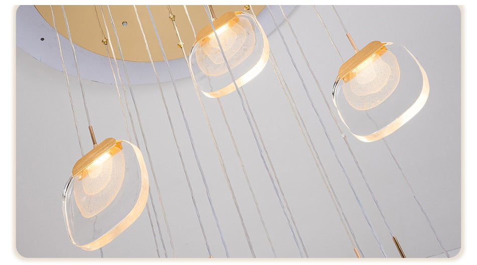 Ylk Keo Modern Crystal Chandelier