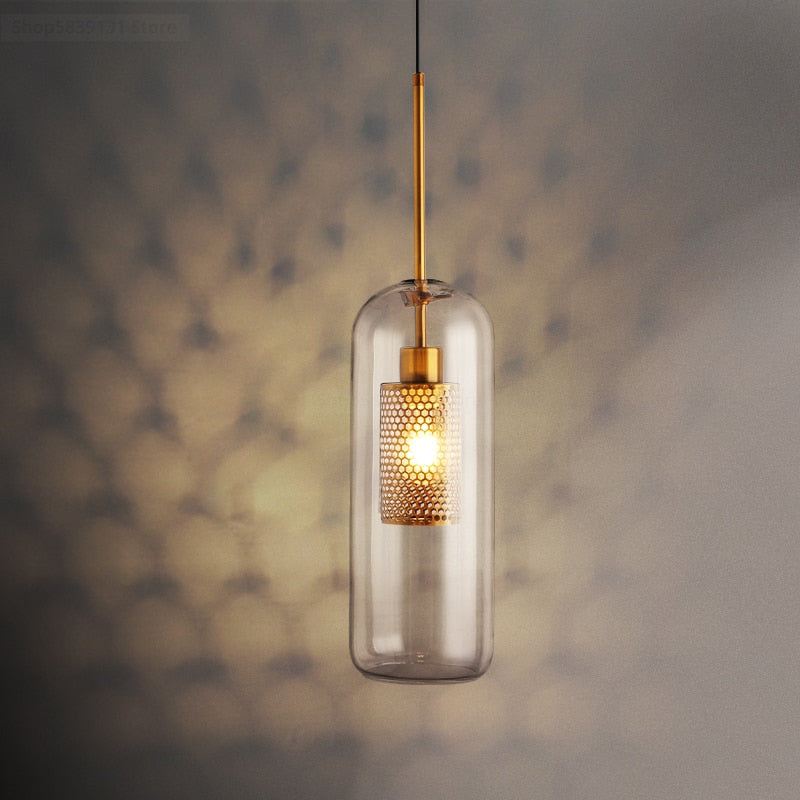 Henn - Loft lass Ball Kitchen Hanging Lamps