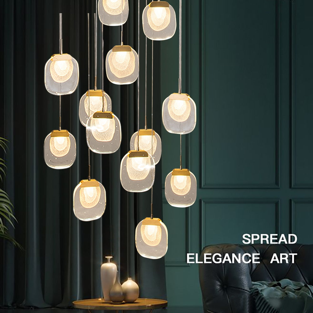 Ylk Keo Modern Crystal Chandelier