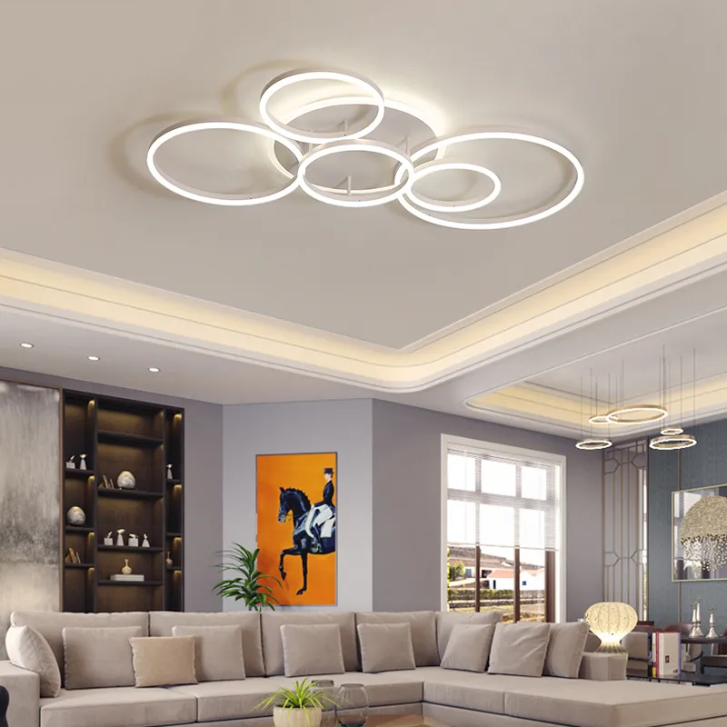 Qiyi Round Design LED Chandelier