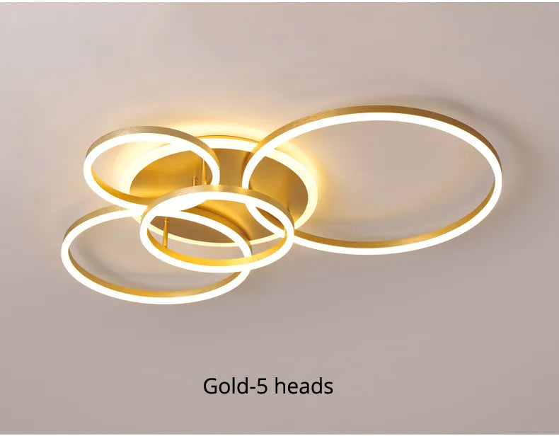 Qiyi Round Design LED Chandelier