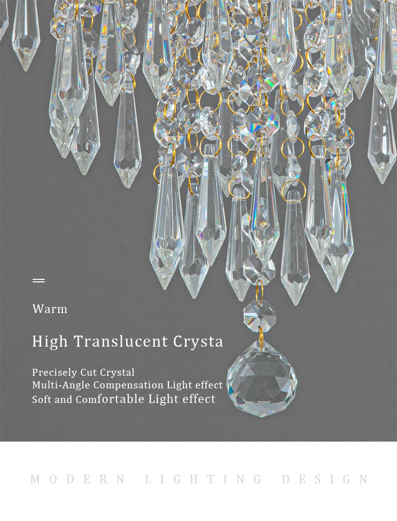 Wcus Golden Ceiling Light Fixture