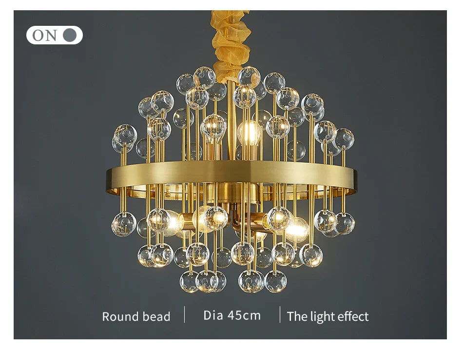 Ylk Vireak Luxury Colorful Chandelier