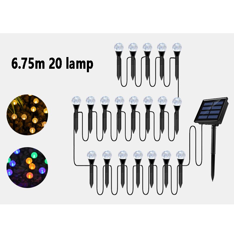 Ym Young LED Solar Bubble Light