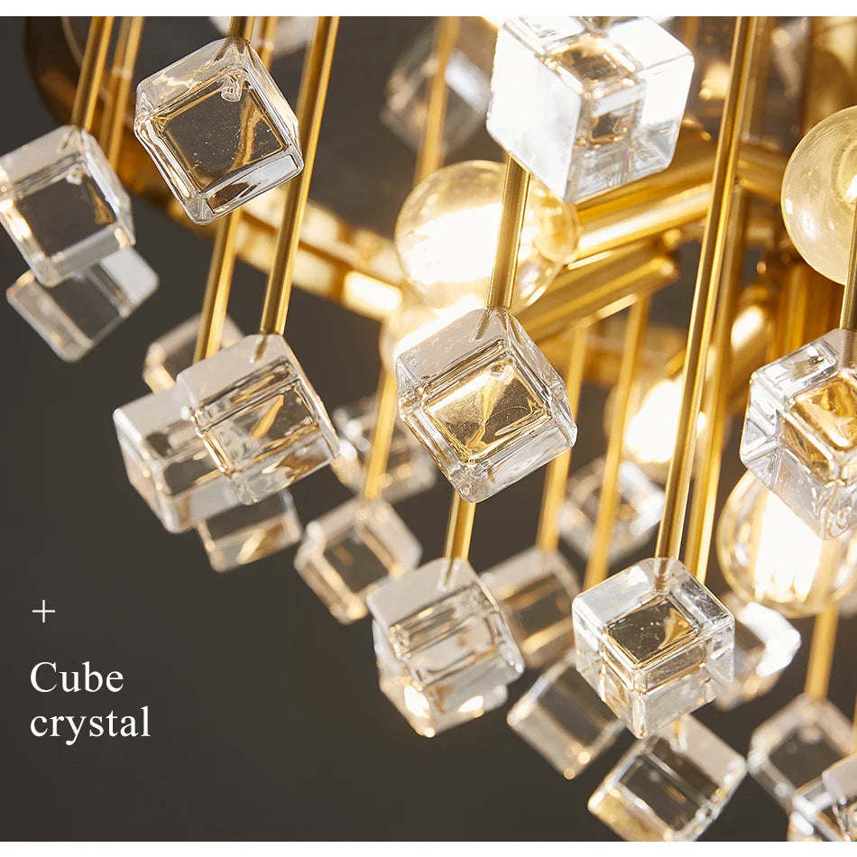 Ylk Vireak Luxury Colorful Chandelier