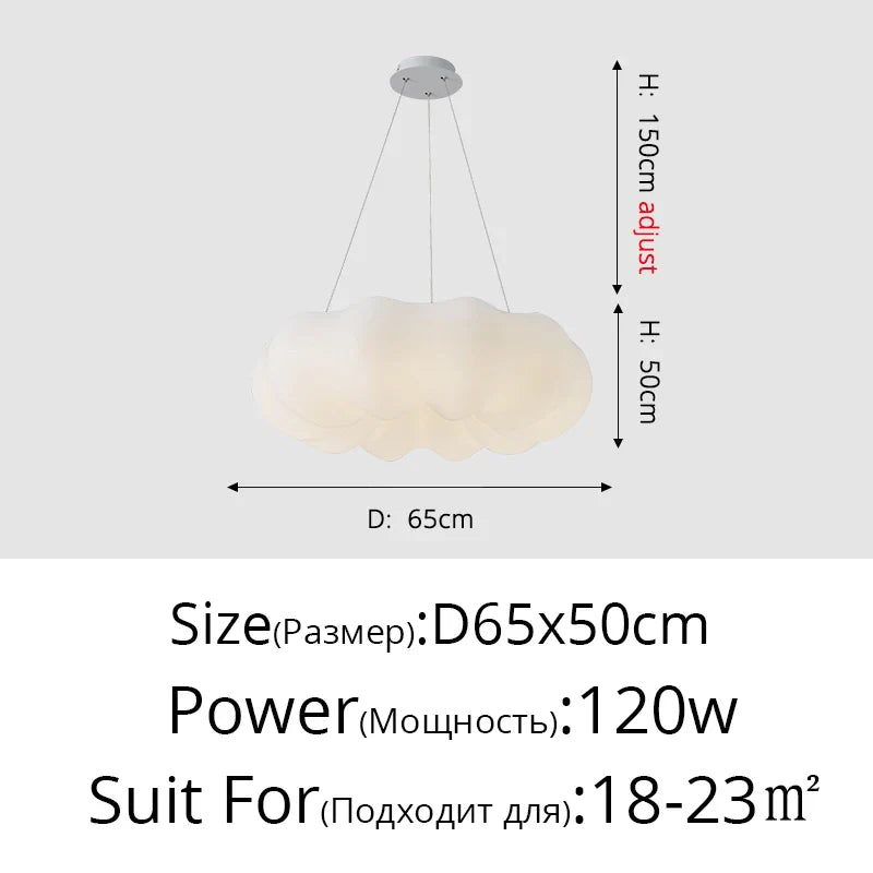 Qiyi Modern Cloud Ceiling Lamp