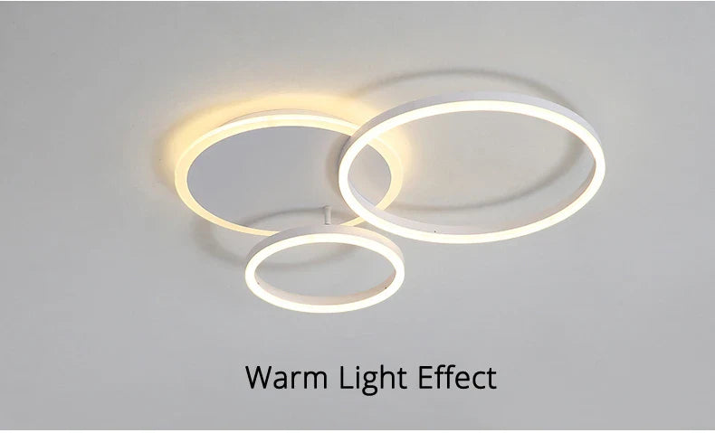 Qiyi Round Design LED Chandelier