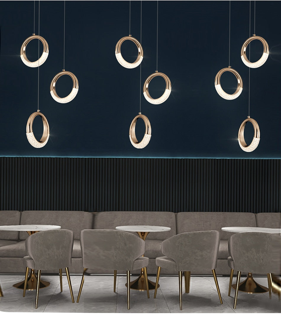 Ylk The Ring Modern Pendant Lamp