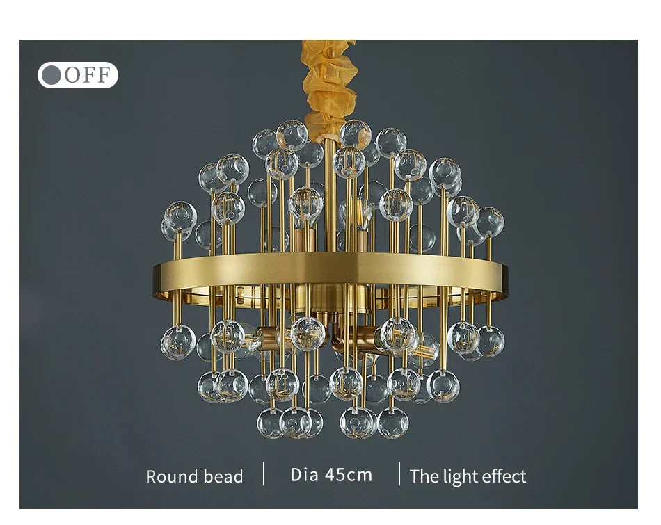Ylk Vireak Luxury Colorful Chandelier