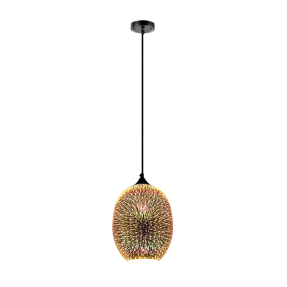 Firework Glass Pendant Light Fixture