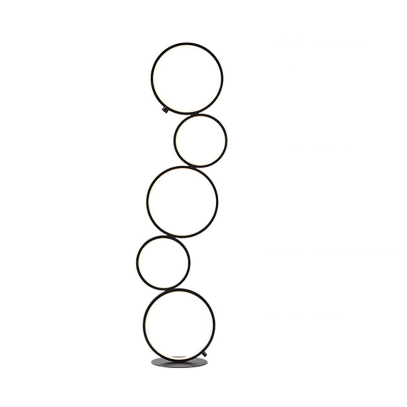 Nordic Ring Design Floor Lamp